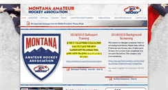 Desktop Screenshot of mthockey.com